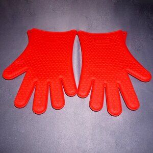 Hot Hands silicone gloves for grilling baking like new